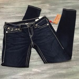 NWT True Religion Low Rise Skinny Jeans